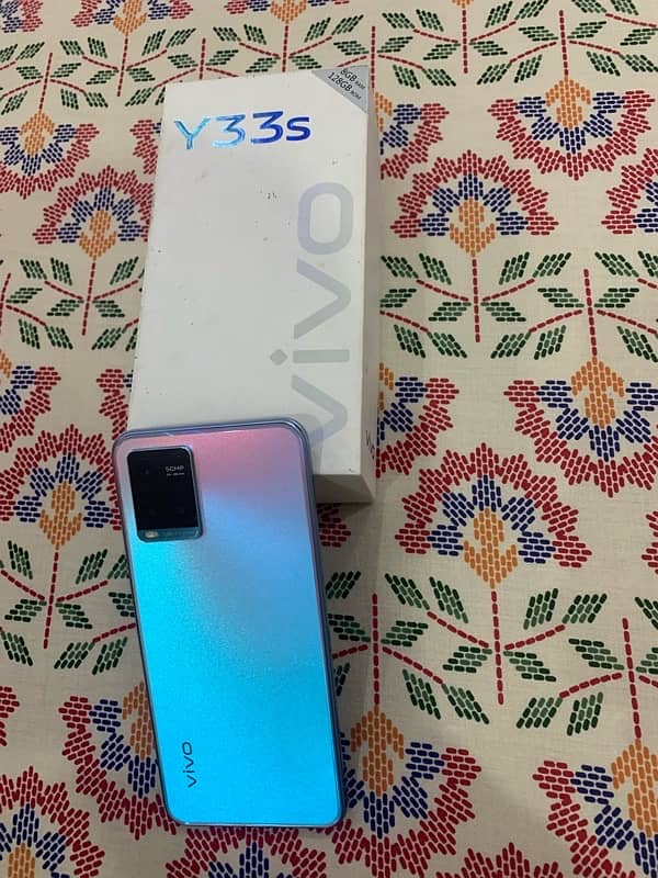 Vivo Y33s with box 8/128 Condition 10/10 3