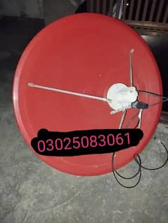 Dish antenna setting and installation 03025083061