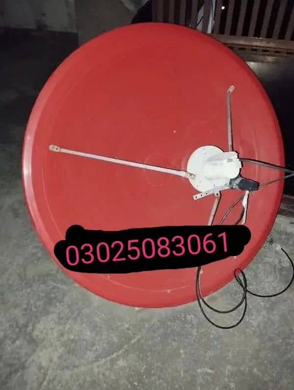 Dish antenna setting and installation 03025083061 0