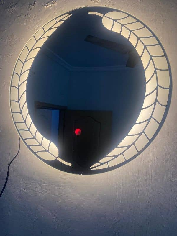 LED face hanging mirror 2