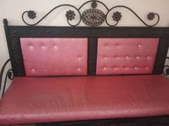 iron 3 seater sofa