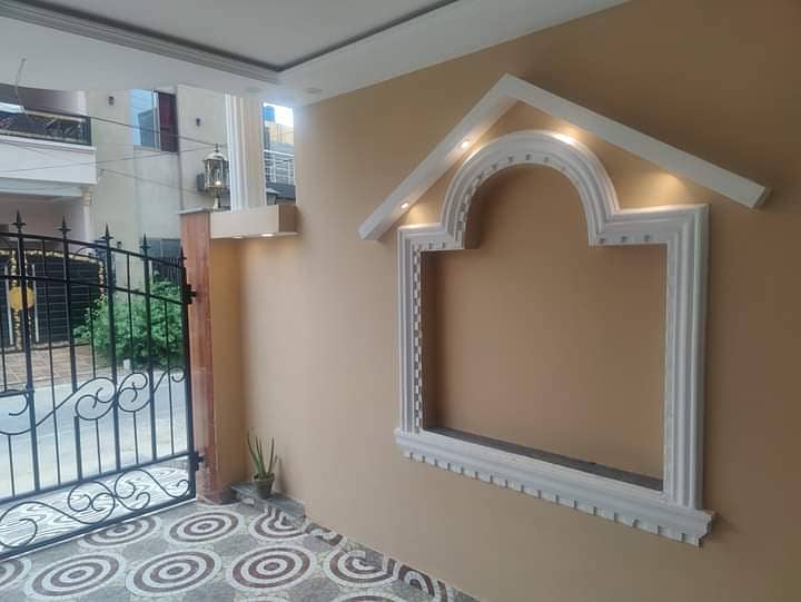 4 Marla Corner House Double Storey For Sale Bismillah Housing Scheme Phase 1 main Gt road Manawan Lahore. 4