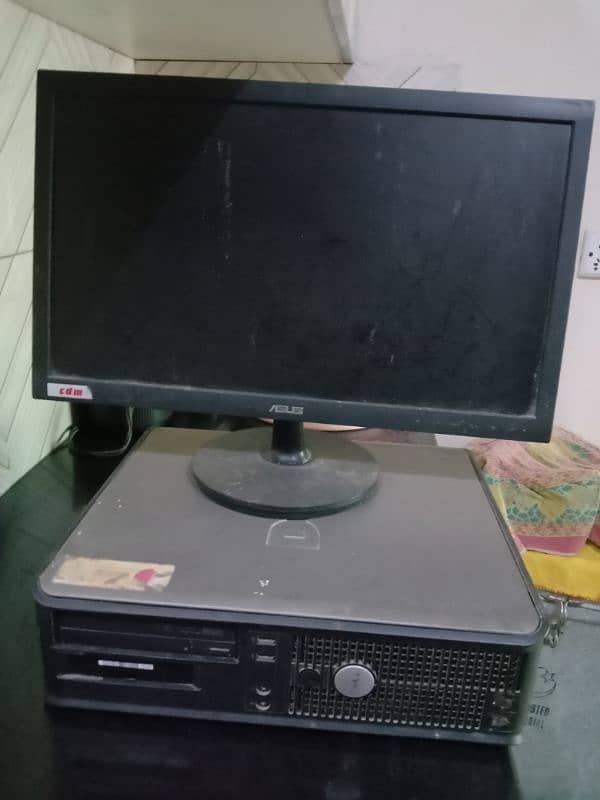 Dell Core 2 duo system+ Asus LCD 0