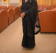 Black saree