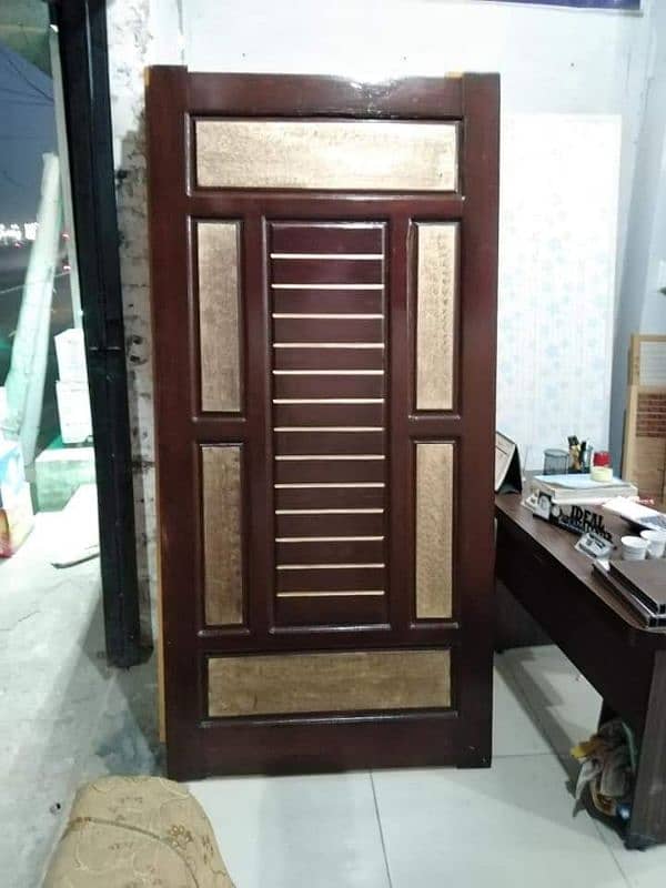 Wood Plastic and fiber doors 1