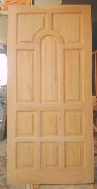 Wood Plastic and fiber doors 5