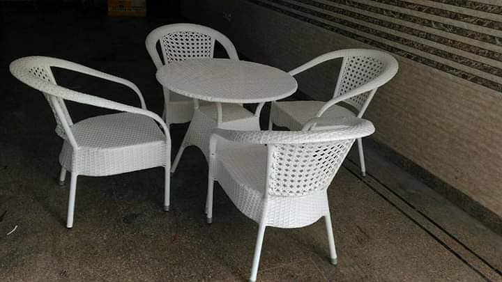 Rattan chair, Terrace balcony outdoor lawn cafe restaurant funrniture 15