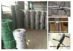 Razor wire stock - chain link - welded mesh - Electric fence - Barbed