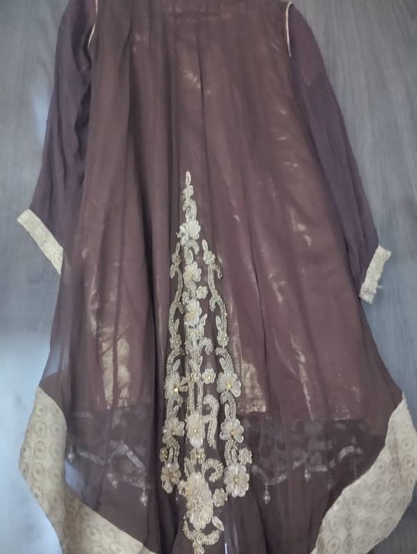 Sharara with long tail shirt( 3 piece ) 1