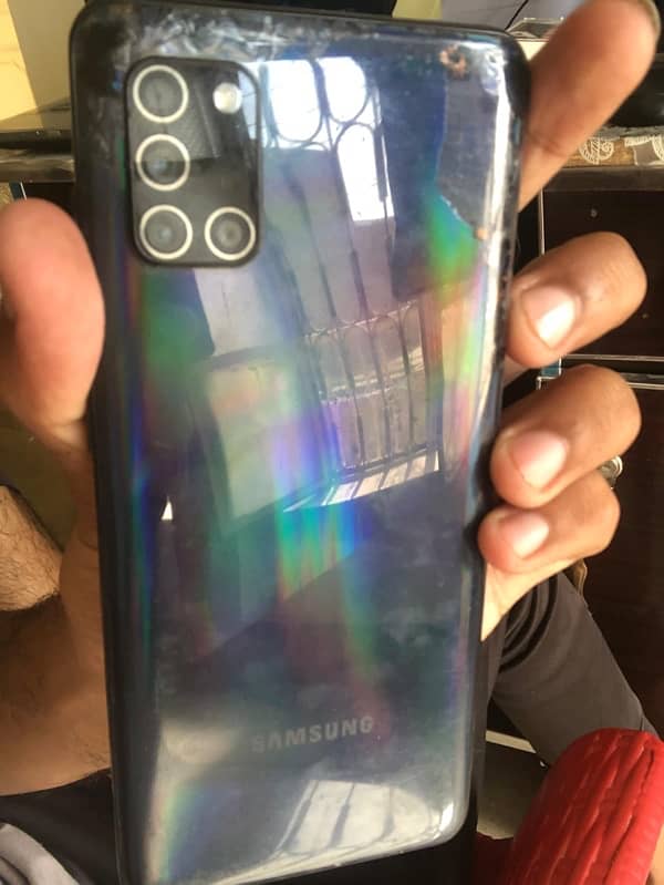 Samsung A31 with box 4/128 Sirf panel change  Exchange possible 5