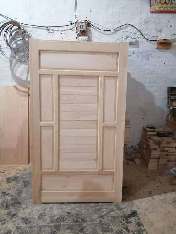 Wood Plastic and fiber doors 5