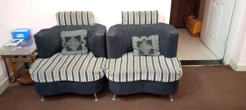 7 seat sofa set with tables 2