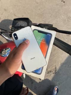 iphone x 64 gb pta proved panel change but original panel installed