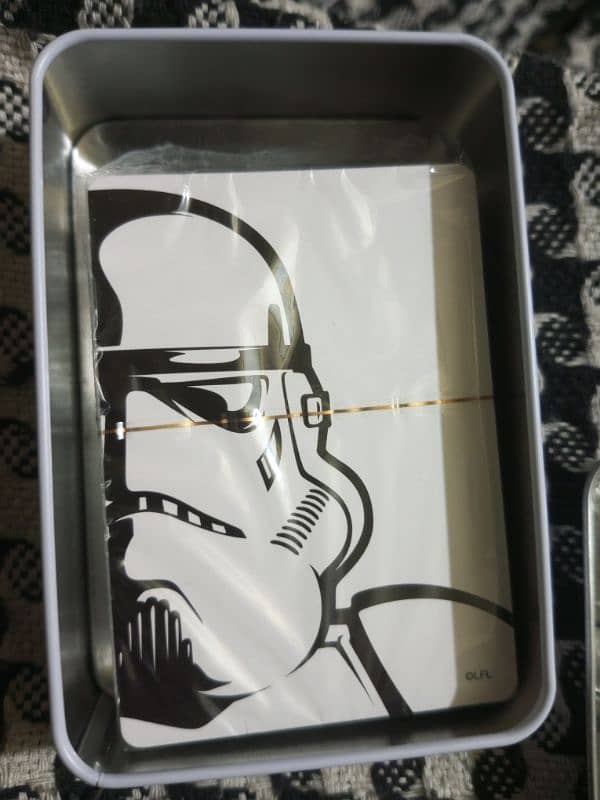 Star Wars Playing Cards With Stormtrooper Embosed Storage Tin 1