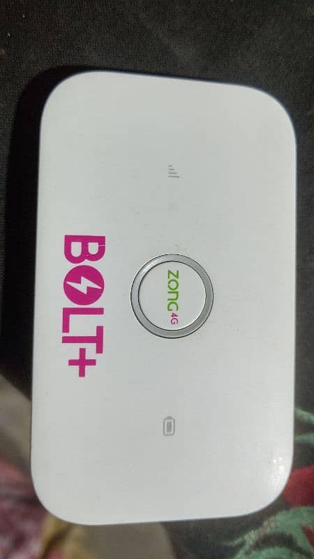 zong bolt plus urgent sale 1