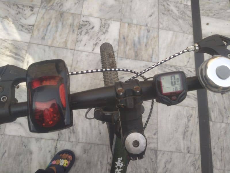 modified cycle speedometer installed horn my number 03153107215 2