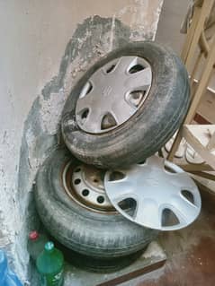 Alto 4 tyres with original Rims