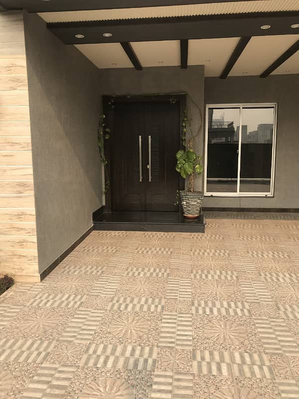 1 Kanal Brand New Modren Design Double Unit House For Sale In HBFC Society Near To DHA Phase 5 Lahore. 35