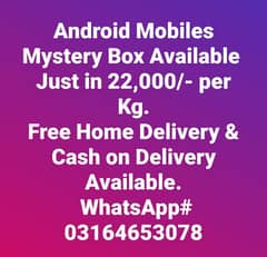 Touch Screen Android Mobiles Mystery Box (Free Delivery+COD Available)