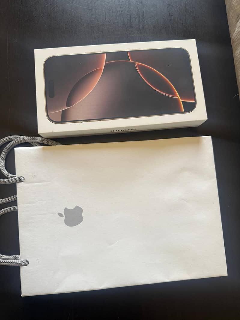 Iphone 16 Pro max 256 GB Desert Titanium with receipt 1