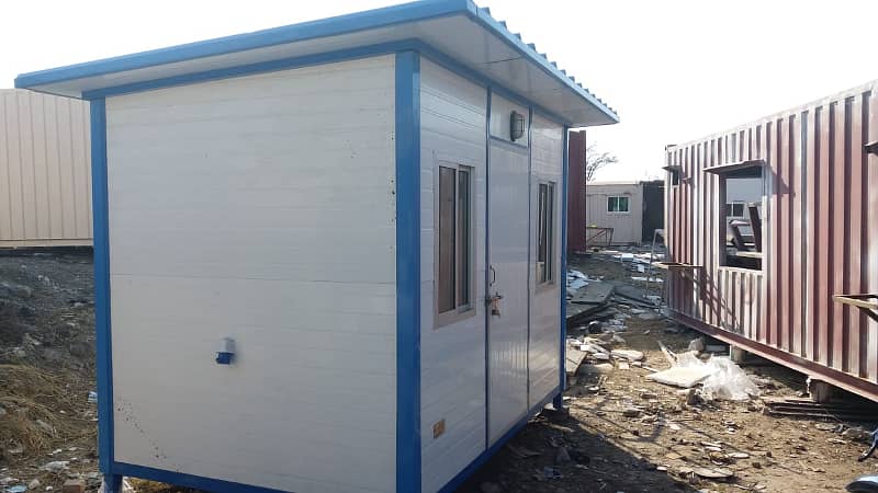 dry container cafe container office container office porta cabin guard room 9