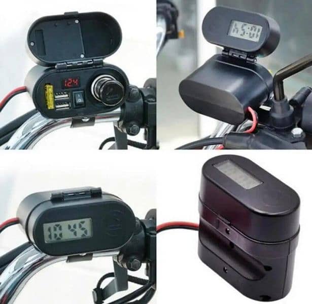 motorCycle Mobile usb Charger 4 in 1 1