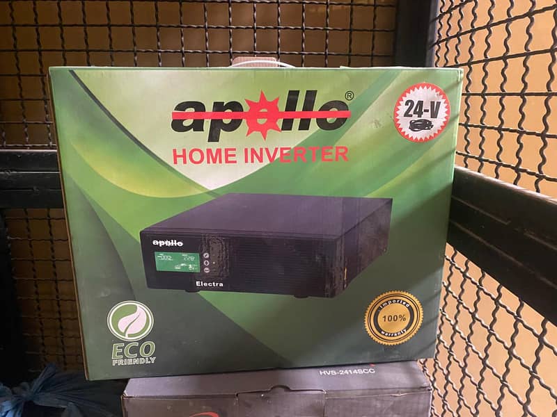 2 Batteries 175-200AH PHONIX & UPS 2KVA Apollo Inverter 1