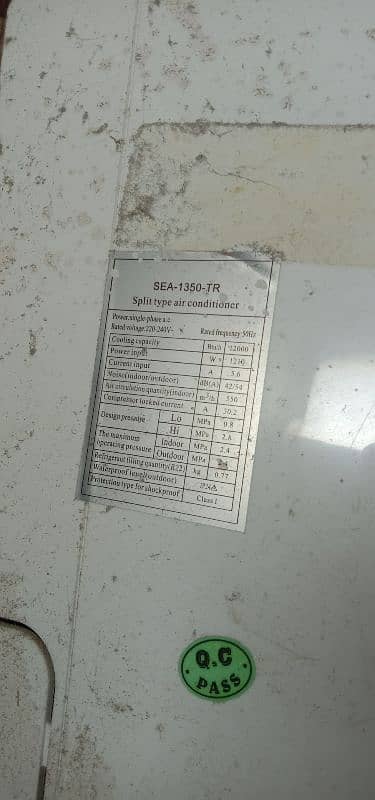 Ac split Electrolux 1.2 ton 1