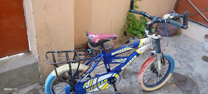 Morgan original cycle for kids blue color 2