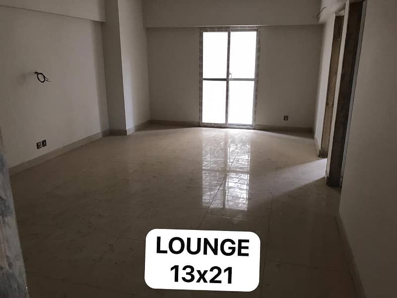 Prime Location GULSHAN-E-IQBAL APPARTMENT For Sale In The Perfect Location Of CRYSTAL RESIDENCIA 15