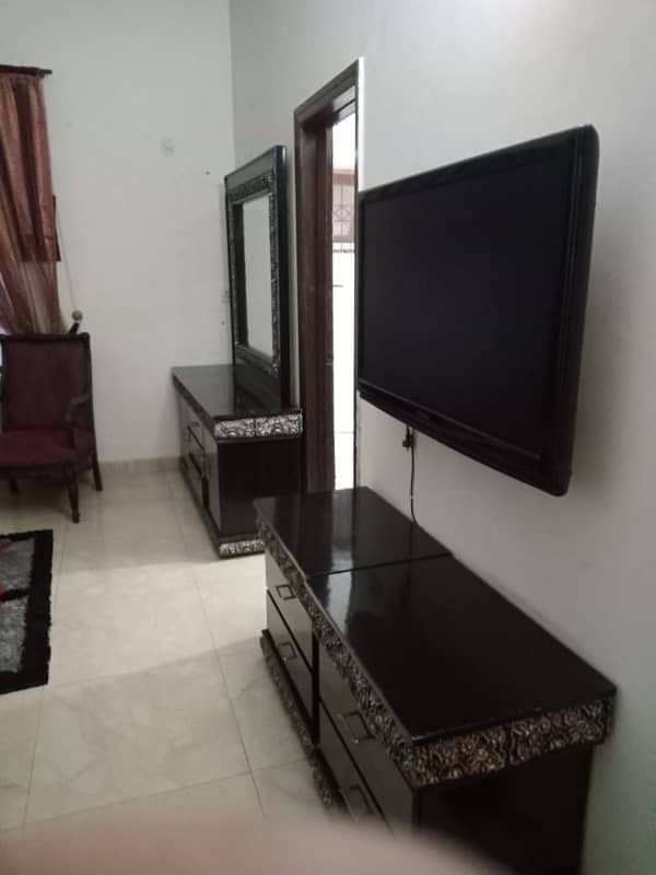 Furnished Phase 1 One Bed Room Good Condition near national Hospital 1