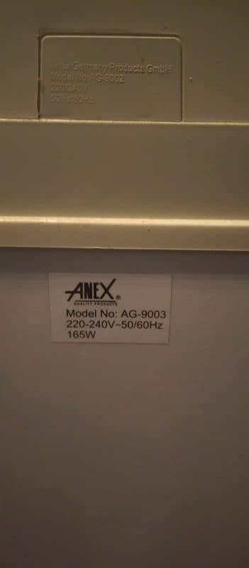 ANEX SINGLE TUBE WASHING MACHINE 8