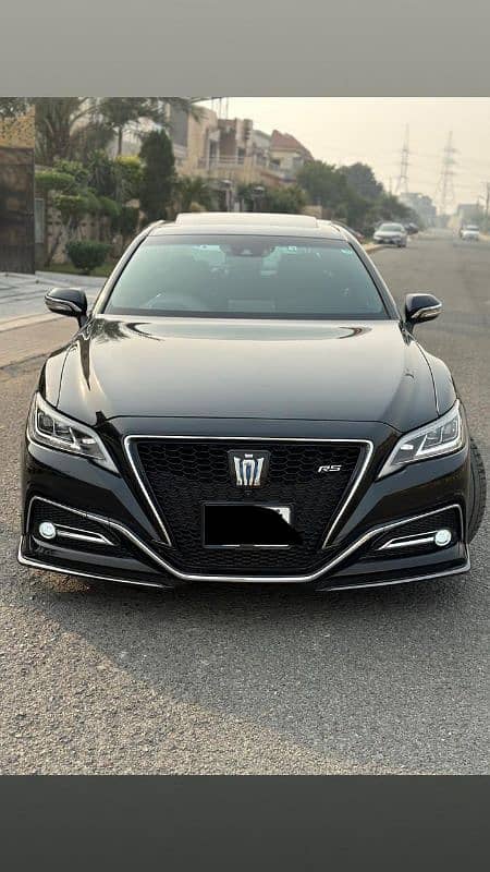 Toyota Crown RS Adance 2018 Model 4.5 Grade Auction Sheet 0