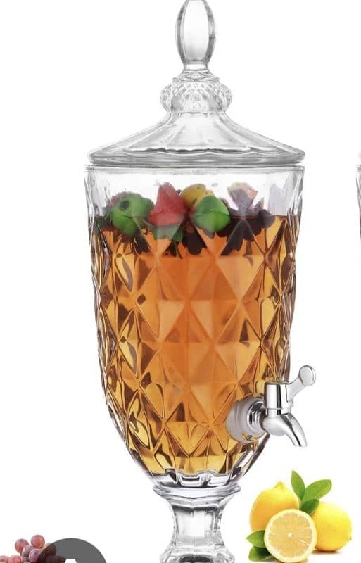 glass beverage dispenser 0