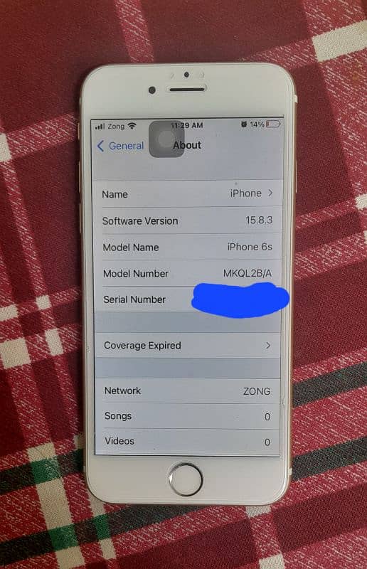 Iphone 6s pta proved with box 6