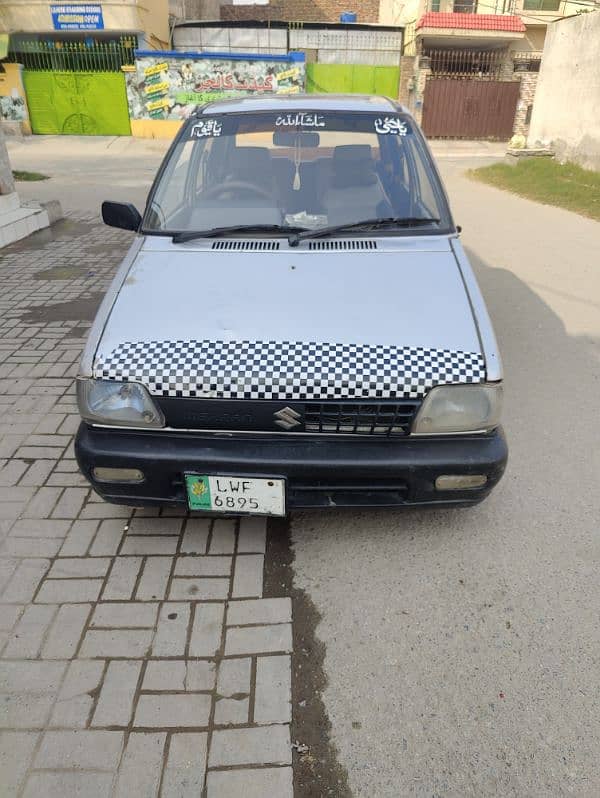 Suzuki Mehran VXR 2006 silver bestest car for home use 3