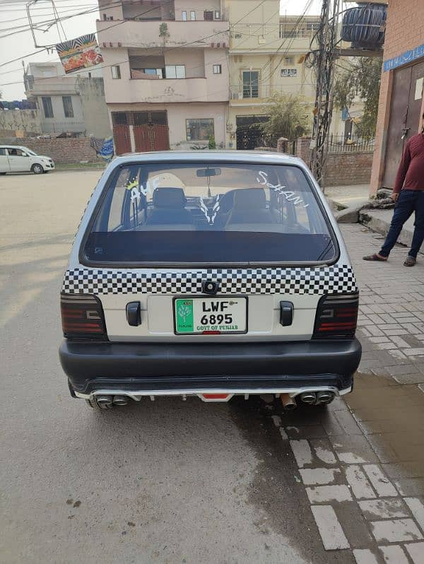 Suzuki Mehran VXR 2006 silver bestest car for home use 4