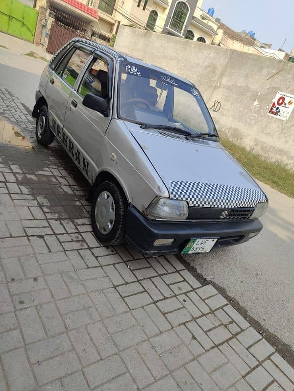 Suzuki Mehran VXR 2006 silver bestest car for home use 5