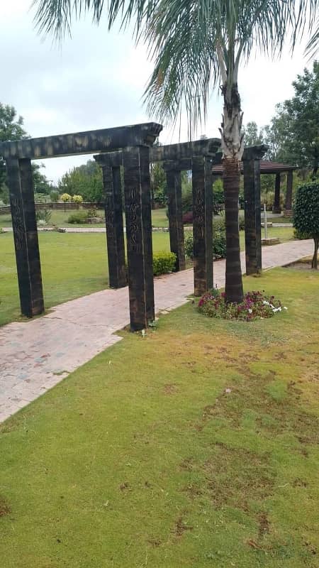 10 marla Residential plot Available for sale in Airport green garden of block A Islamabad Pakistan 4