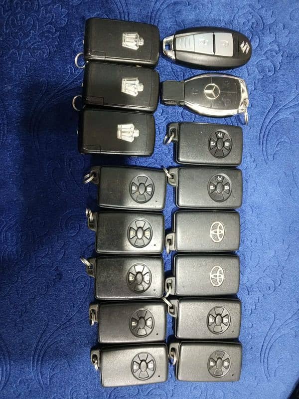 Original Mercedes Benz, Suzuki, Toyota, Remotes with keys available 4