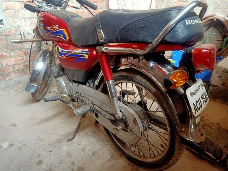 united 70cc  2020 bike saf condition 0