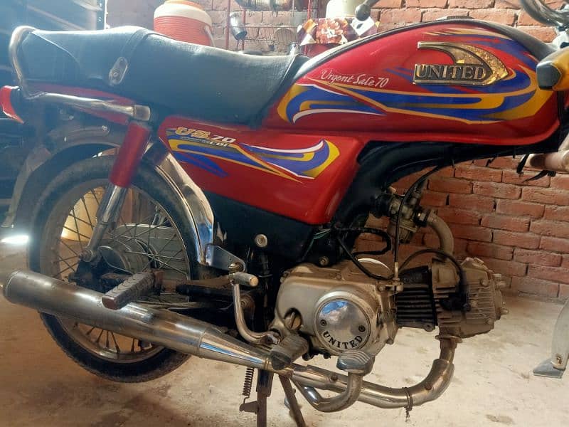 united 70cc  2020 bike saf condition 4