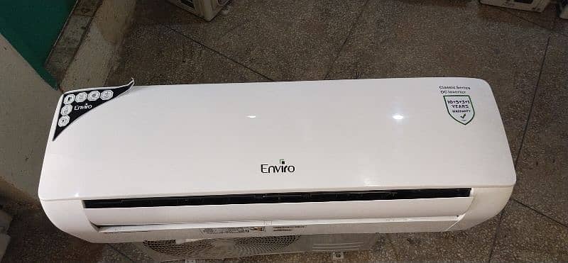 Enviro 1.5 ton  Inverter heat and cool Only 3 month used (O33O-386OO25 3