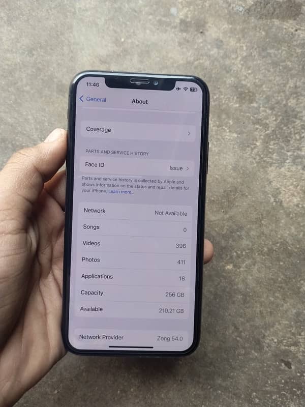 iphone x 256gb FU 4