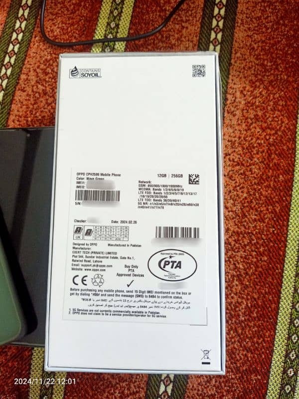 Oppo Reno 11 5G (PTA) - Warranty Available, No Issues 8