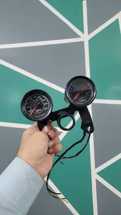 Double Round Speedometer