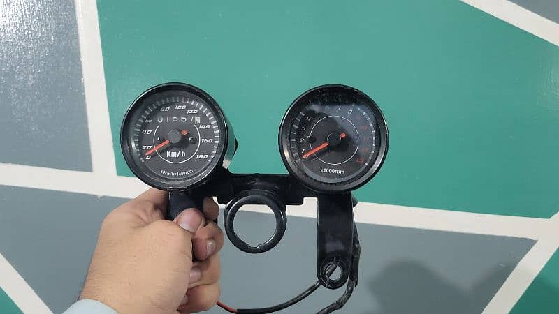 Double Round Speedometer 5