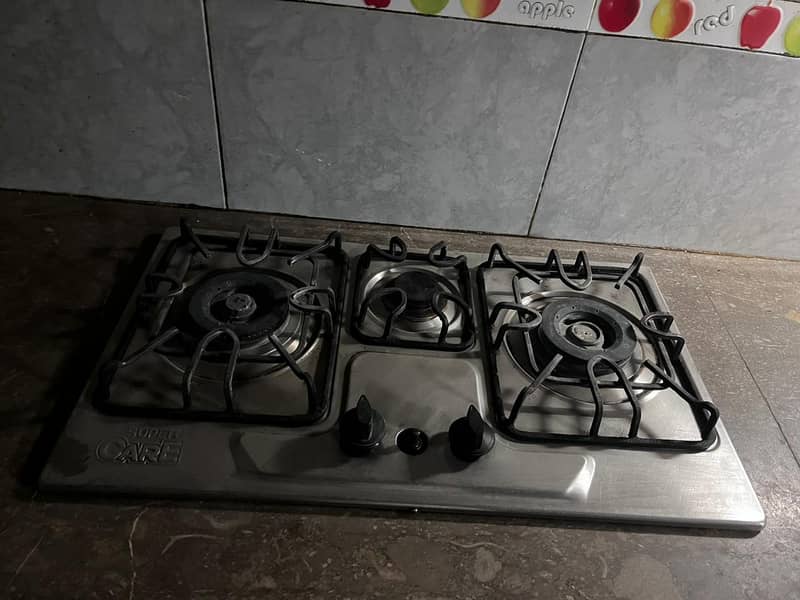 2 stoves 1 was electric and second one was manual 1