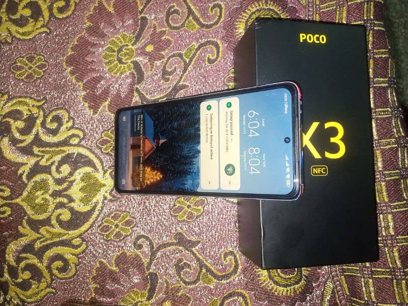 Poco x3 complete box no open no repair 1