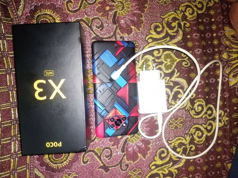 Poco x3 complete box no open no repair 2